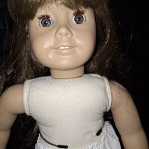 American Girl Pleasant Co. 1980s White Bodied "Samantha" W/ Heterochromia Eyes.